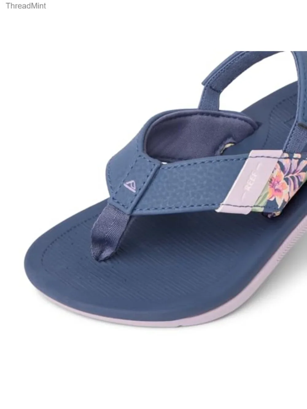 Girls Water Resistant Flip Flop Sandals with EVA Footbed